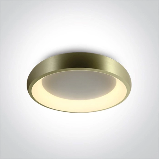 BRUSHED BRASS PLAFON LED 30W CCTV IP20 230V DIMMABLE 62134N/BBS/V ONE LIGHT
