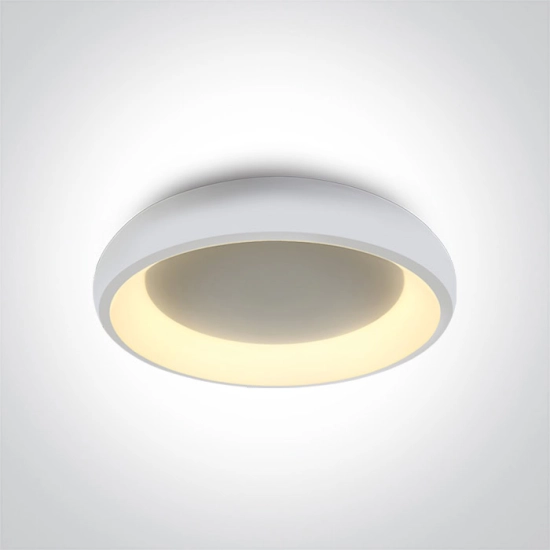 WHITE PLAFON LED 30W CCTV IP20 230V 62134N/W/V ONE LIGHT