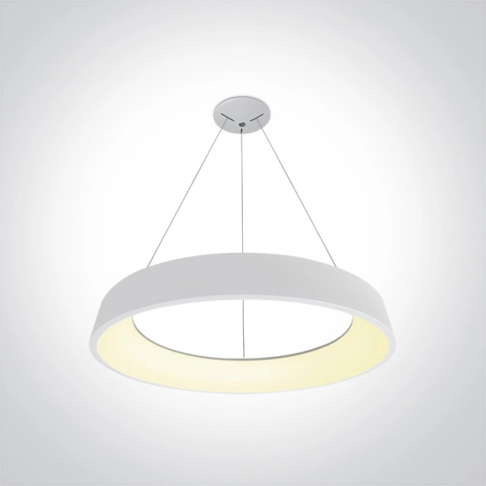 WHITE PENDANT LED 42W CCTV IP20 230V 62142NB/W/V ONE LIGHT