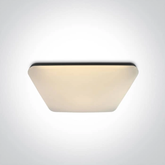 kinkiecik.pl Foteino 62146A/B/W czarny plafon LED 3000K 50W; nieściemnialny zasilacz LED w zestawie ONE LIGHT