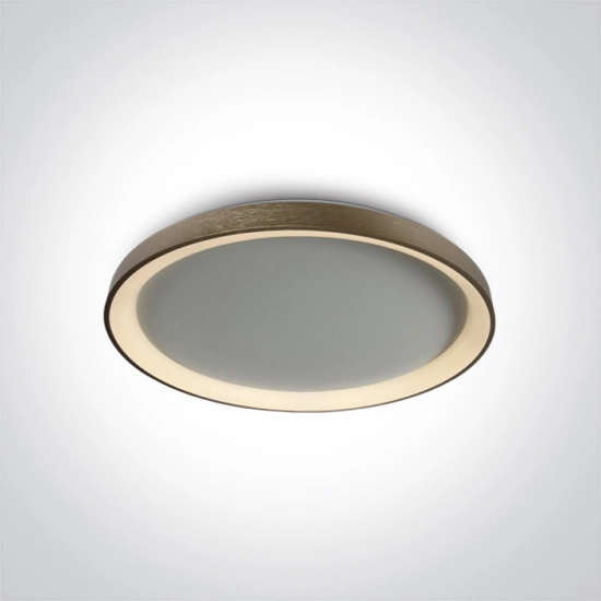 The LED Decorative Plafon 62148L/BGL/W 48W/3000K ONE LIGHT
