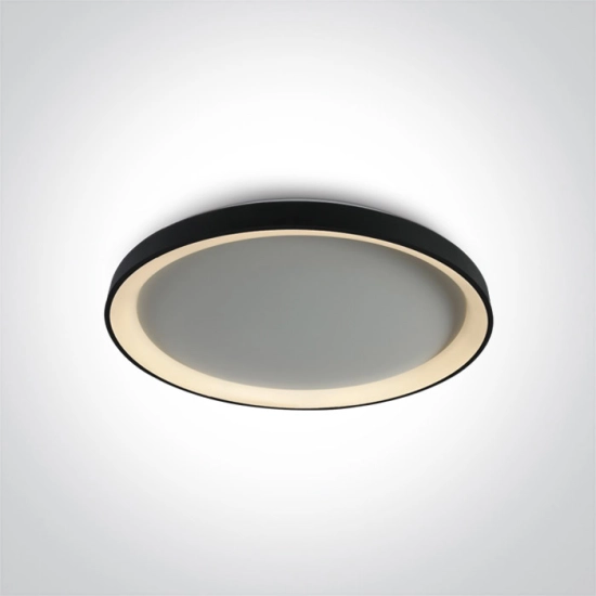 BLACK PLAFON LED 48W CCTV IP20 230V DIMMABLE 62148L/B/V 58cm ONE LIGHT