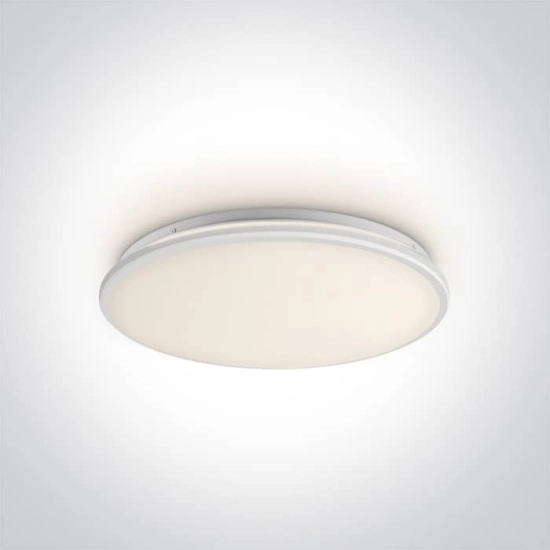 kinkiecik.pl Aidonia 62154/W/W biały plafon LED 3000K 24W; nieściemnialny zasilacz LED w zestawie ONE LIGHT
