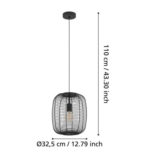 RINROE Lampa wisząca 43965 EGLO