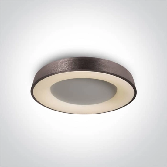kinkiecik.pl Greta 2 62182A/BBR/W plafon LED w kolorze matowy brąz 50W 230V 3000K; zasilacz LED 1300mA w komplecie ONE L