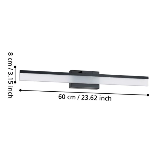 PALMITAL lampa ścienna 900845 EGLO