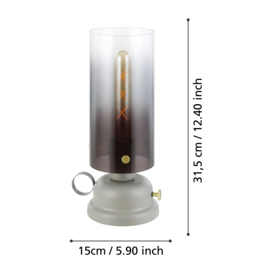 GARGRAVE Lampa stołowa 43929 EGLO