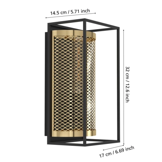 NOHALES lampa ścienna 43789 EGLO