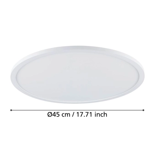 SARSINA-Z Plafon LED 2700-6500K biały 45 cm oprawa sufitowa Smart Home 900758 EGLO