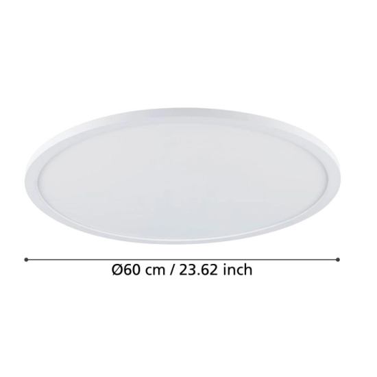 SARSINA-Z Plafon LED 2700-6500K biały 60 cm oprawa sufitowa Smart Home 900759 EGLO