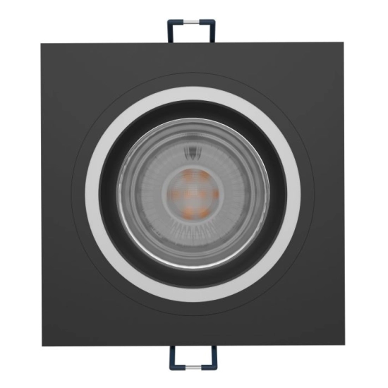 CAROSSO-Z Oprawa wpuszczana LED 5W RGB+TW kwadratowa czarna Smart Home 900763 EGLO