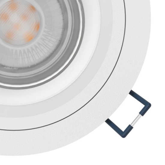 CAROSSO-Z Oprawa wpuszczana LED 5W RGB+TW okrągła biała Smart Home 900766 EGLO