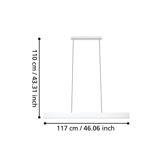 ANDREAS-Z Lampa wisząca 900879 EGLO