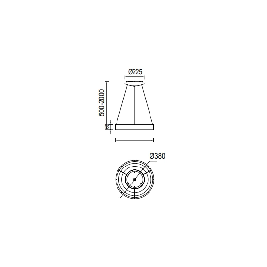 Lampa sufitowa Mantra Niseko II 8627MA - zdjęcie dodatkowe 1