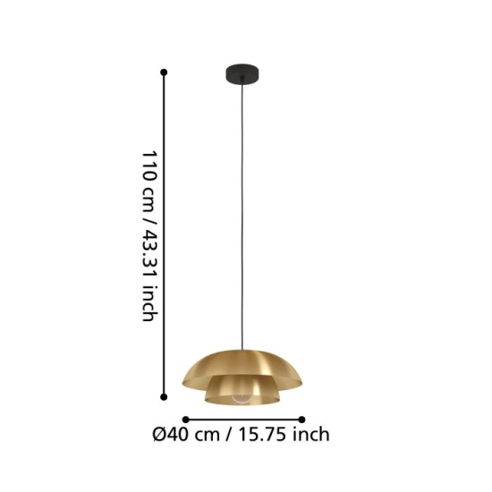 CENCIARA Lampa wisząca 900849 EGLO
