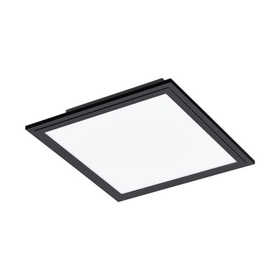 SALOBRENA 1 oprawa sufitowa 30x30 cm 4000K plafon czarny 900817 EGLO