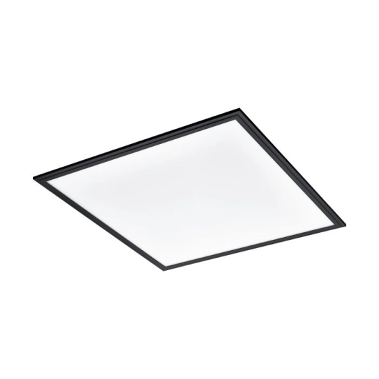 SALOBRENA 1 oprawa sufitowa 59,5x59,5 cm 4000K plafon czarny 900819 EGLO
