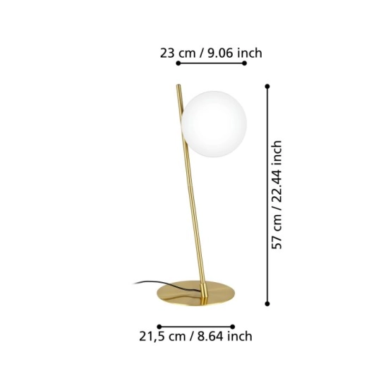RONDO 4 Lampa stołowa 900868 EGLO