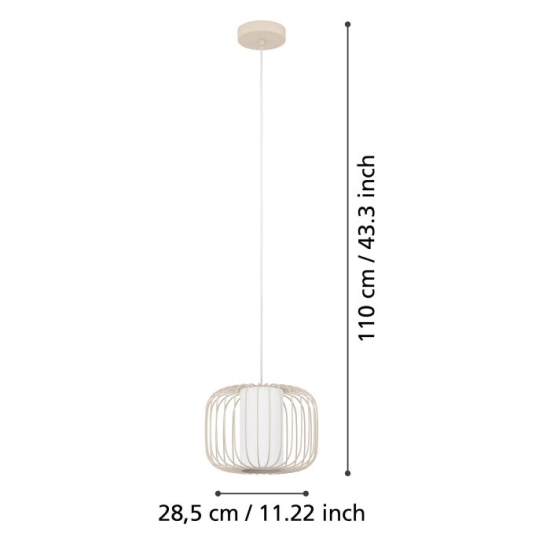 TERRAROSA Lampa wisząca 900867 EGLO