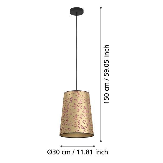 CASTUERA Lampa wisząca 390292 EGLO