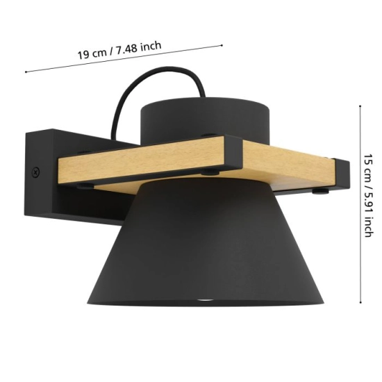 MACCLES lampa ścienna 43958 EGLO