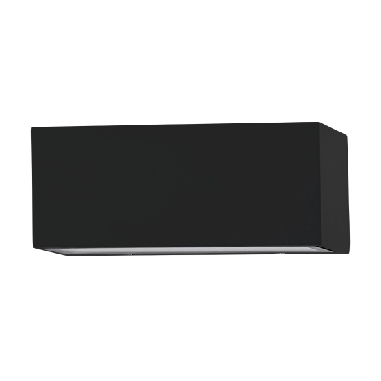 SPONGANO lampa ścienna kinkiet zewnętrzny LED czarny IP65 900885 EGLO