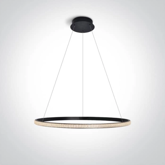 kinkiecik.pl Lavin 63054A/B dekoracyjna lampa wisząca LED 20W 230V 3000K; w zestawie zasilacz 24V ONE LIGHT