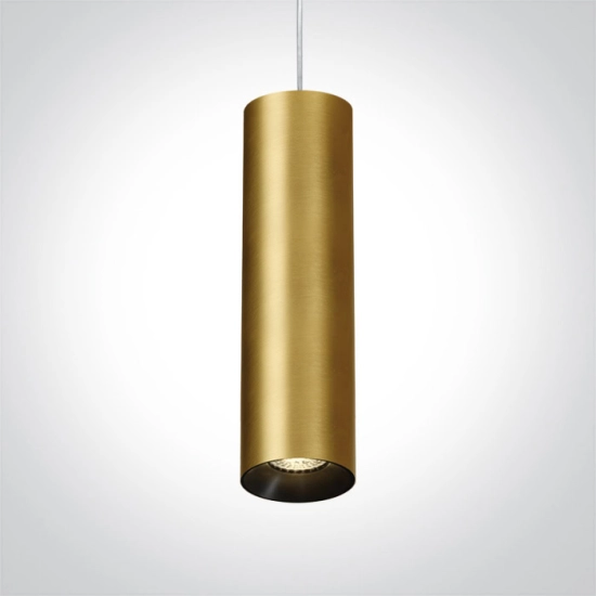 Lampa wisząca Cylinder Pendants 63105MA/BBS ONE LIGHT
