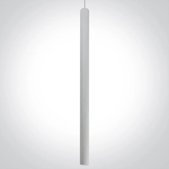 WHITE PENDANT TRACK LED 8W WW 36deg IP20 230V 63108AT/W/W ONE LIGHT