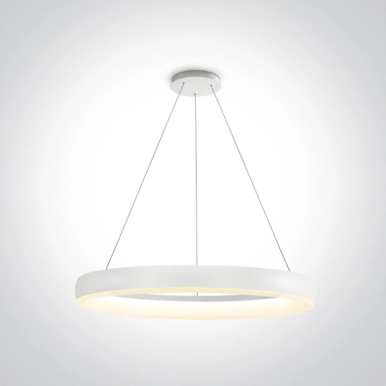 Lampa wisząca LED Pendant Rings 63114/W/W ONE LIGHT 60cm