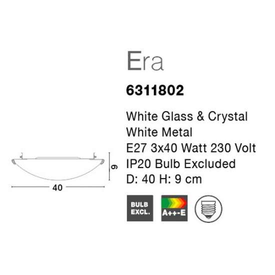 Plafon ESPINAL LE42361 Luces Exclusivas - zdjęcie dodatkowe 2