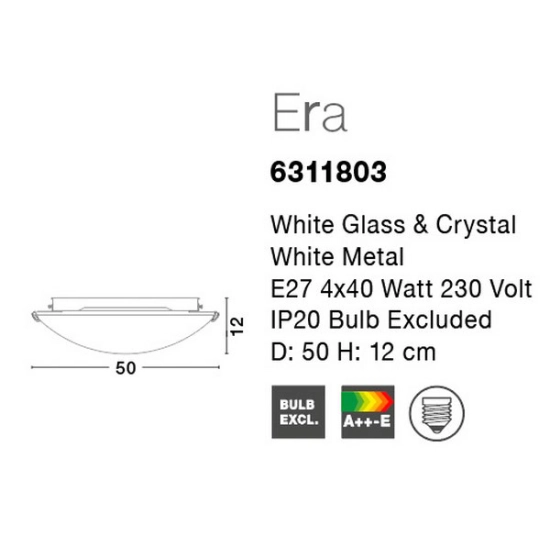 Plafon ESPINAL LE42362 Luces Exclusivas - zdjęcie dodatkowe 2