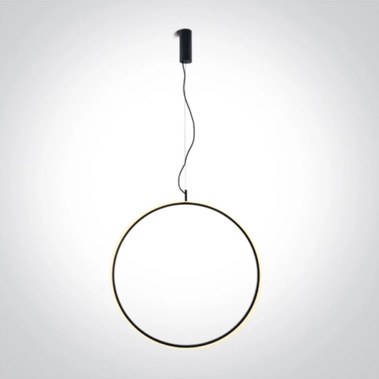 BLACK RING 60cm 30W WW IP20 230V DIMMABLE 63152B/B/W ONE LIGHT