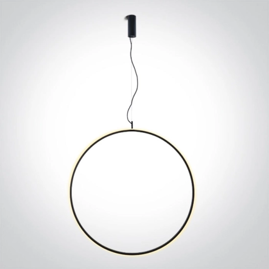 BLACK RING 80cm 40W WW IP20 230V DIMMABLE 63152C/B/W ONE LIGHT