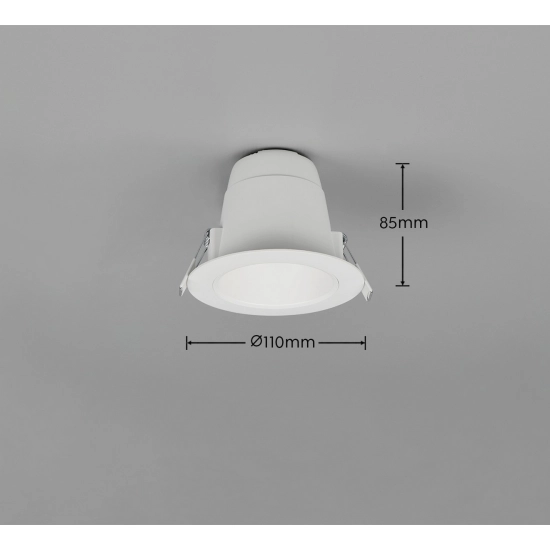 VIRUNGA – 635410131 incl. 1x SMD, 6W · 1x 900lm, 2300+3000+4000K TRIO