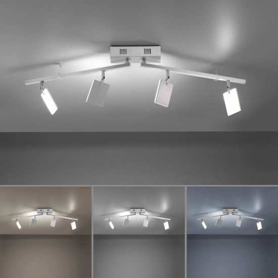 Lampa sufitowa Pure Mira Aluminium 6356-95 Paul Neuhaus - zdjęcie dodatkowe 3