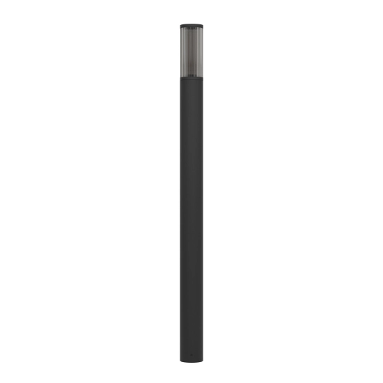 SALLE Słupek oświetleniowy E27 110 cm czarny zewnętrzna lampa stojąca 901035 EGLO