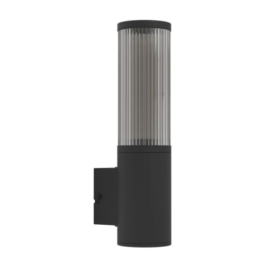 SALLE lampa ścienna, kinkiet zewnętrzny 1xE27 czarny IP54 901033 EGLO