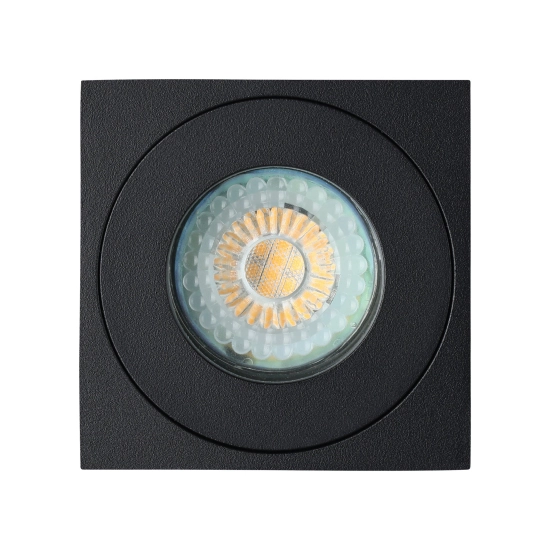 TORRECOLA Lampa sufitowa kostka IP44 czarna GU10 Plafon 901029 EGLO