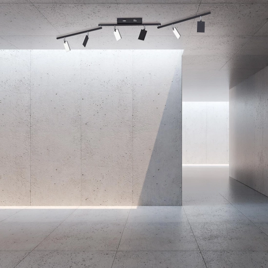Lampa sufitowa Pure Mira Czarny 6358-18 Paul Neuhaus - zdjęcie dodatkowe 4