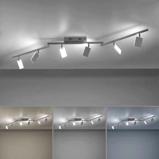 Lampa sufitowa Pure Mira Aluminium 6358-95 Paul Neuhaus - zdjęcie dodatkowe 3
