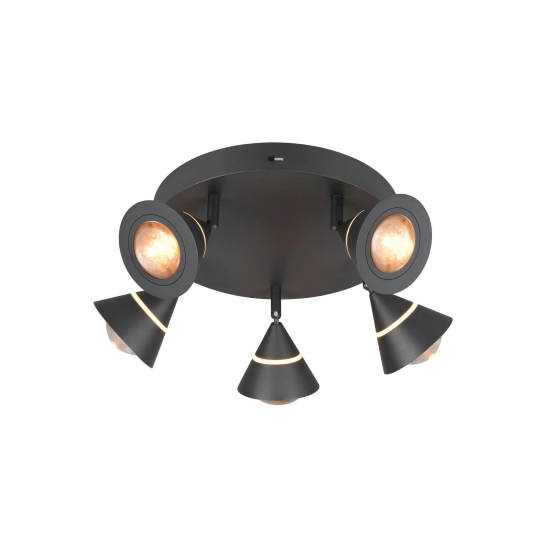 ROMEO – 637010532 incl. 5x SMD, 7W · 5x 700lm, 2300+3000+4000K TRIO
