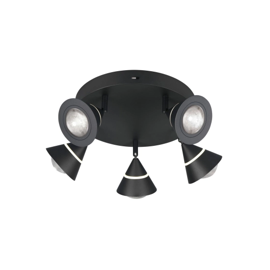 ROMEO – 637010532 incl. 5x SMD, 7W · 5x 700lm, 2300+3000+4000K TRIO