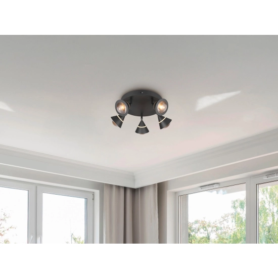ROMEO – 637010532 incl. 5x SMD, 7W · 5x 700lm, 2300+3000+4000K TRIO