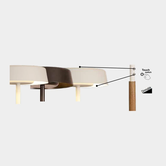 Lampa podłogowa Mantra Noa II 8566MA - zdjęcie dodatkowe 2
