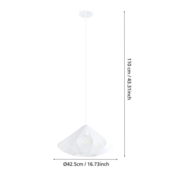 DOLWEN Lampa wisząca 43997 EGLO