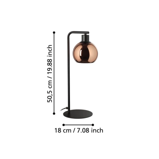 CORDOBA Lampa stołowa 390389 EGLO