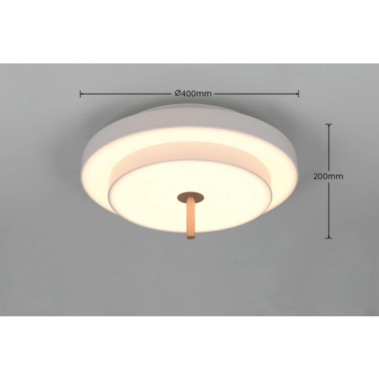 KEATON – 640210176 incl. 1x SMD, 34,5W · 1x 4000lm, 2300+3000+4000K TRIO