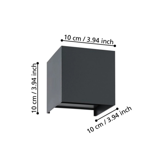 VALMONTONE lampa ścienna 901049 EGLO