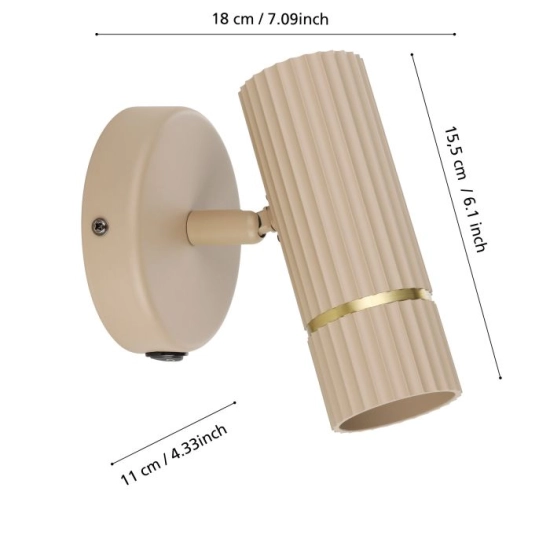 CAMINIA lampa ścienna 901153 EGLO